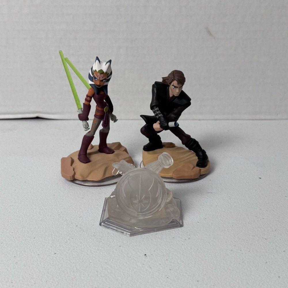 Disney Infinity Star Wars 3.0 Figures Lot Of 3 Anakin Skywalker‎ Ahsoka Tano